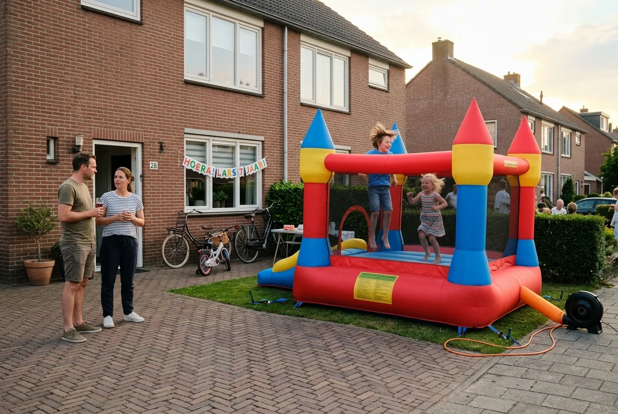 Voorbeeld van een verhuurwebsite